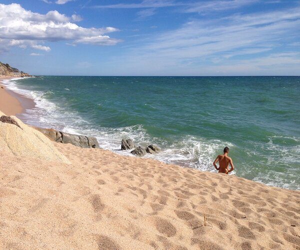 One of the best seashores close to to Barcelona