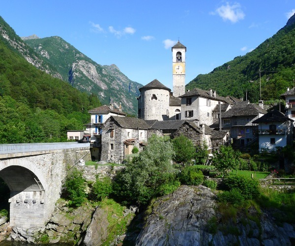 Probably the most stunning villages in Ticino, Switzerland